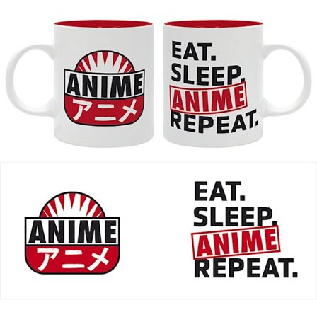 EAT SLEEP ANIME REPEAT