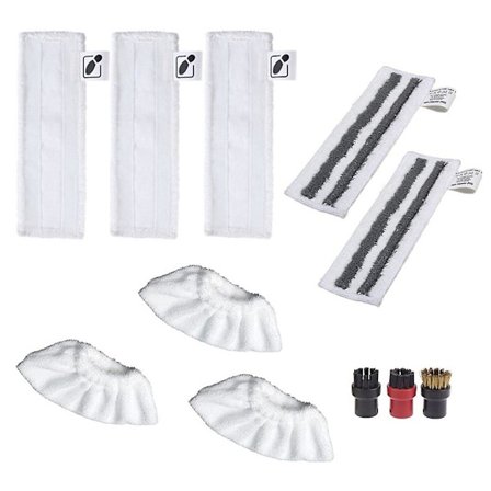 Tilbehør til damprenser Easyfix Sc2 Sc3 Sc4 Sc5 Viskere Gulvdyse Klud Mop Runde Børster (FMY)