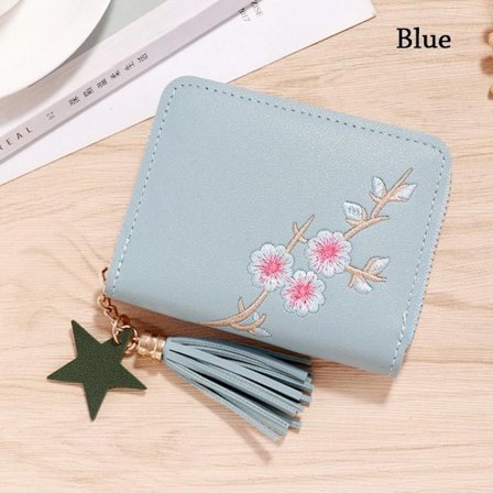 Lille pung, kort pung, BLÅ