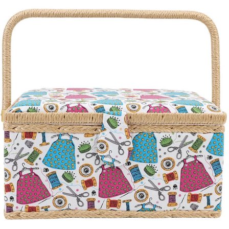 Extra stor korg, extra stora förvaringslådor, barnkorgar, broderiprojekthållare