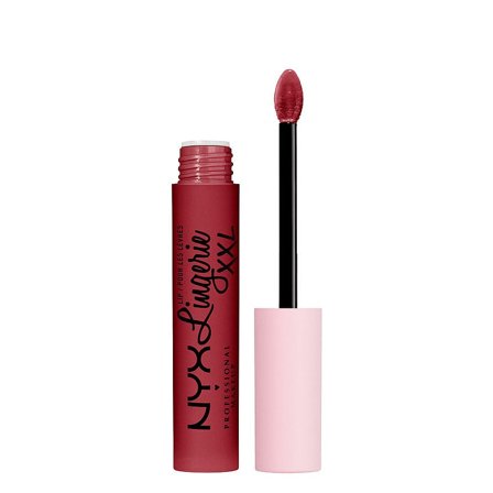 NYX PROFESSIONAL MAKEUP Lip Lingerie XXL Matte Liquid Lipstick It's Hotter, Makeup, Læber, Læbestift
