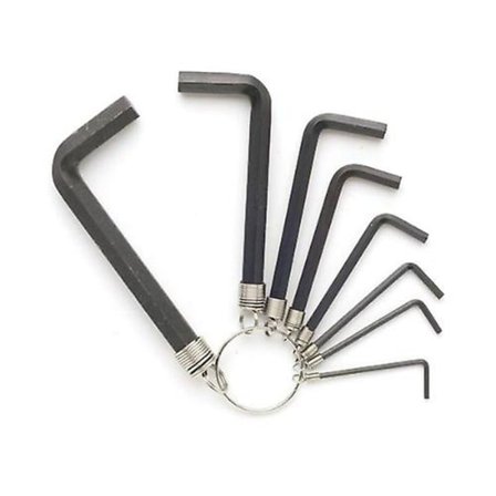 Allen-avain, koko 1,5 mm - 6 mm (8 kpl)