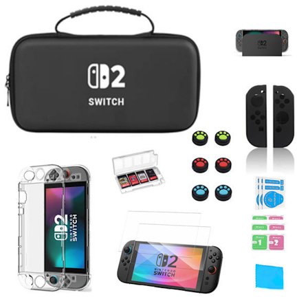 Sopii Nintendo Switch2 -pelikonsolin suojakotelon säilytyslaatikkoon, suojalaukun säilytyslaukku setti, A