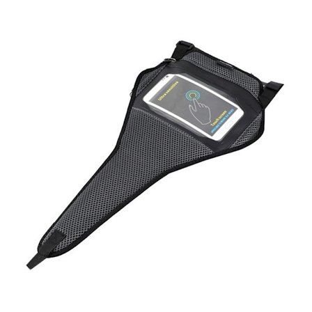 Cykel Svett Skydd Cyklar Trainer Svettnät med Telefonficka Cykelram Skydd Cykel Svett Skydd för Inomhuscykling