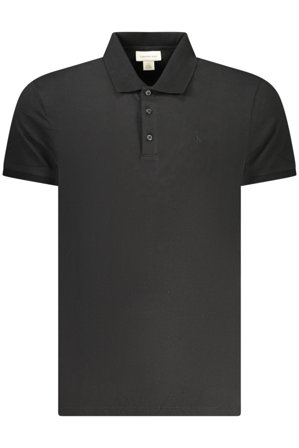 Calvin Klein Polo Maniche Corte Uomo Nero