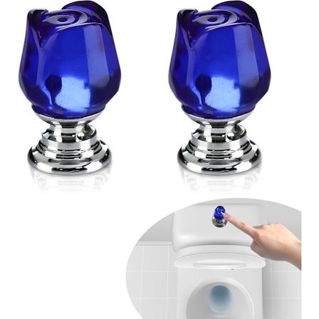 Hovedkontrolpanel - 2 stk. - Formet toiletcisterneknap - Toiletpresseværktøj - Toiletkontrolpanel