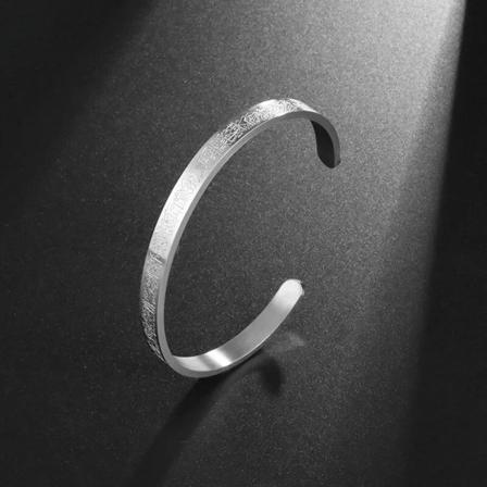 Creative Silverpläterad fjädervingar Manschettarmband Herr Dammanschett Justerbart armband Punk Casual Sport Smycken Present AL18307-Sliver