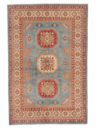 Oriental Kazak Fine Rug 178X269 Brown/Dark Red Wool, Afghanistan