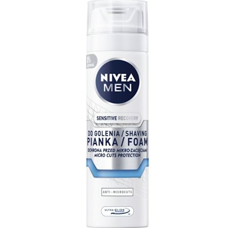 Nivea Men Sensitive Recovery/ Regenererande rakskum för känslig