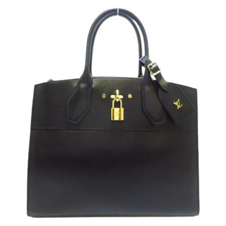 Louis Vuitton Vintage Pre-owned Læder hndtasker Sort, Dame Vintage Tasker, Størrelse: ONE Size