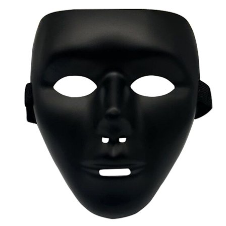 Halloween-mask, helmask hacker anonym mask hiphop spöke steg mask för vuxna och barn, Halloween-kostym cosplay festmask rekvisita accessor
