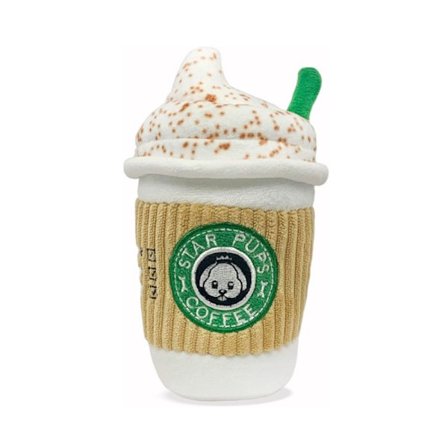 Hundelegetøj Chew Squeaky Coffee Cup Design