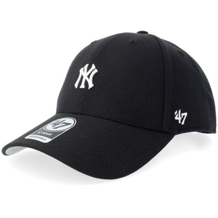 47 Brand - MLB Svart adjustable Keps - New York Yankees Base Runner Mvp Black Adjustable @ Hatstore