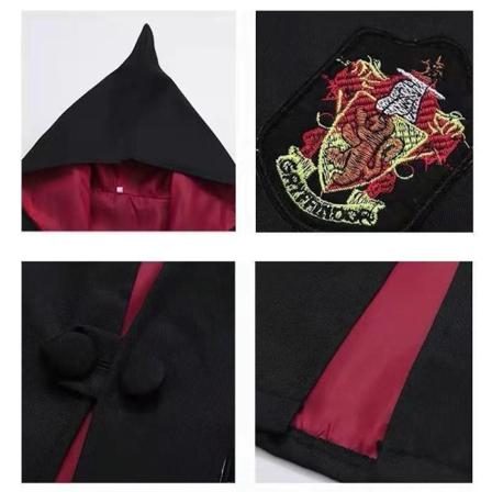 Harry Potter Taikaviittasetti - Gryffindor seitsemän osan asu