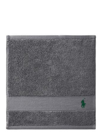 Poloplay Wash Towel Home Textiles Bathroom Textiles Towels & Bath Towels Face Towels Grey Ralph Lauren Home