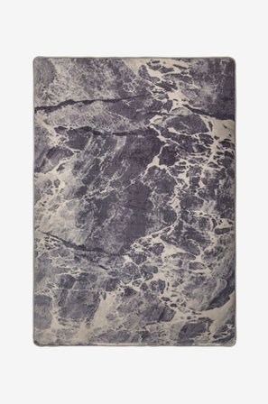 Mattbolaget - Teppe Marmor - Grå - Glattvevde tepper - 133X190 - Fra Homeroom