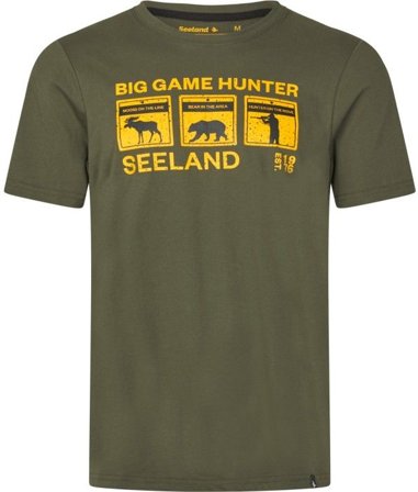 Seeland M's Caution T-Shirt Grape Leaf