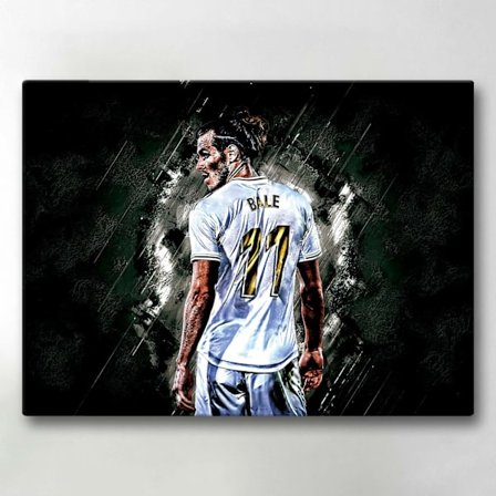 Lerretsbilde / Bilde - Gareth Bale - 40x30 cm - Lerret