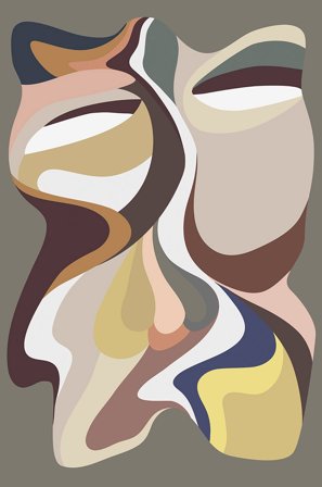 Malerifabrikken - Poster Born again 4 - Flerfarget - Postere - Fra Homeroom