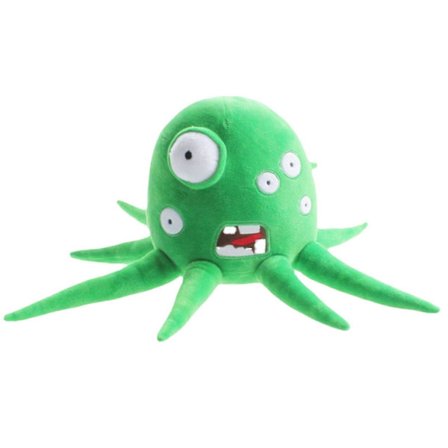 Wobbly Life Plysch, Spelfigur Gul Man och Grön Bläckfisk Monster Gosedjur Docka, Samlarobjekt Plyschleksak för Barn & Spelfantaster[D]