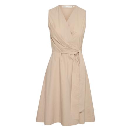 InWear, Valiva IW Wrap Dress Beżowy, Kobieta, Rozmiar: S