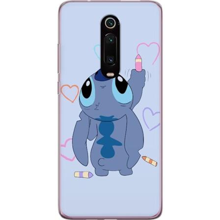 Xiaomi Mi 9T Pro Genomskinligt Skal Stitch rita
