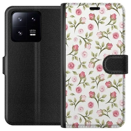 Plånboksfodral till Xiaomi 13 Pro med Blommigt