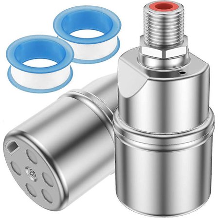 2 stk. Vandindløb Flydende Kugleventil 304 Rustfrit Stål Mini Flydende Kugleventil Vandstandskontrol Flydeventil Automatisk Vandstandskontrol Top