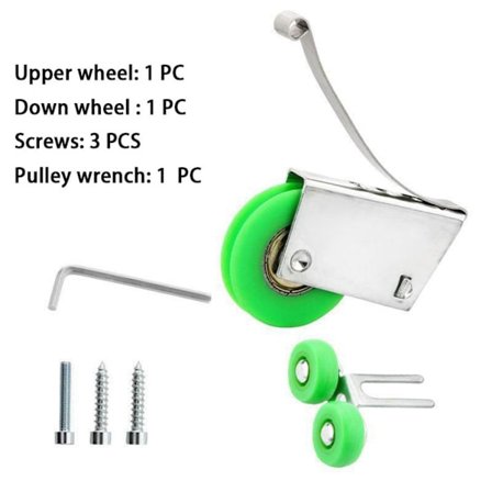 4 STK Dørløpere Ruller Skyvedørshjul STIL 2 STIL 2