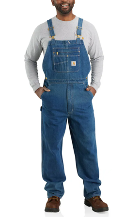 Carhartt Workwear Loose Fit Denim Bib Overall Darkstone