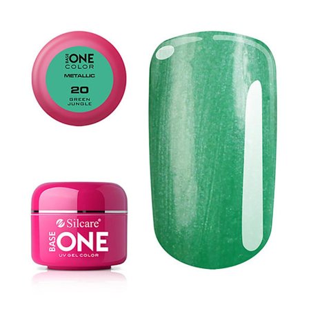 Base One - UV Gel - Metallic - Green Jungle - 20 - 5g