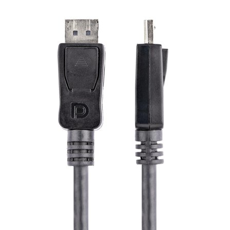 StarTech 10 ft DisplayPort 1.2 Cable with Latches - 4K x 2K (4096 x 2160) @ 60Hz - DPCP & HDCP - Male to Male DP Video Monitor Cable (DISPLPORT10L) -