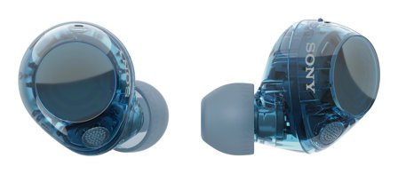 Sony WF-C710N true wireless headphones Glass blue