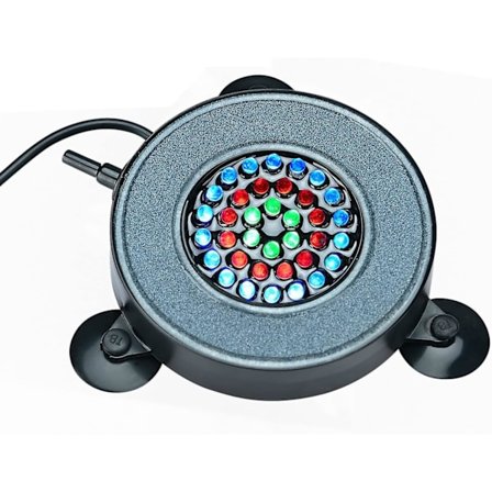 Sukellettava akvaarion kuplalampun, automaattinen värinvaihtoinen ilmakupla