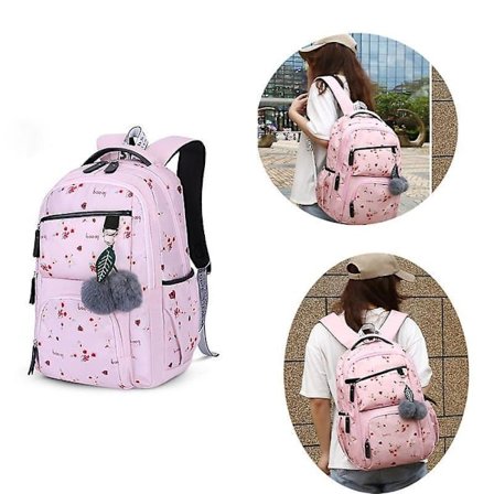 Skole tasker til børn Rygsæk Vandtæt Grundskole Rygsæk Tegneserie tryk Børn Bogtaske