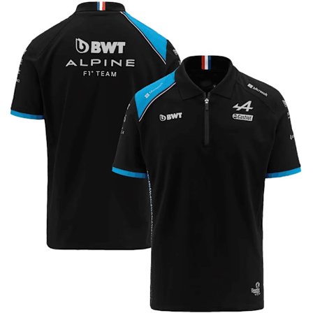Stora Black Friday-erbjudanden! 2023 F1 Formel 1 Alonso POLO kortärmad racingtröja svart