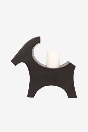 Rotor design - Ceramic Goat Lysestage til bloklys - Sort - Lysestager & lanterner - Fra Homeroom