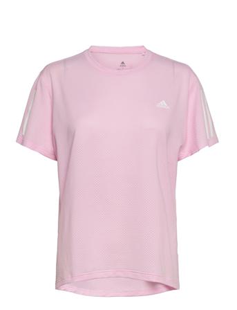 Own The Run Cooler Tee W T-shirts & Tops Short-sleeved Vaaleanpunainen Adidas Performance