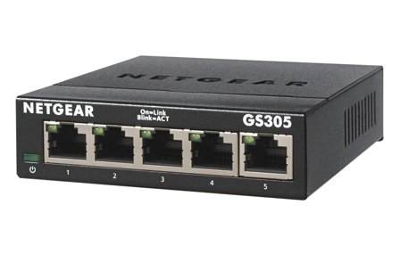 Netgear GS305 - switch - 5 porter - ikke-styrt