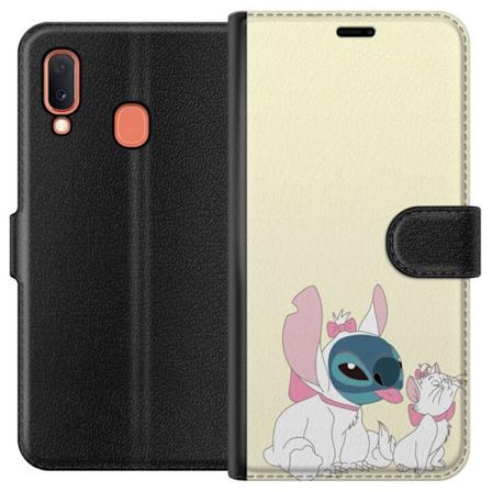Samsung Galaxy A20e Plånboksfodral Stitch aristocats
