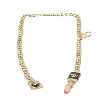 Chanel Vintage Pre-owned Jewellery gul, Dam Vintage Smycken, Dam, Storlek: ONE SIZE