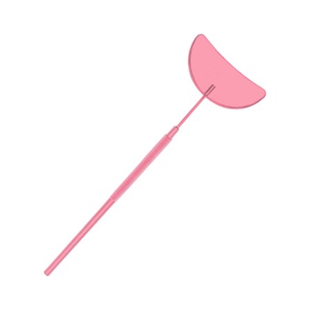 Praktisk speil med langt håndtak, kosmetisk tilbehør for å sjekke øyenvippeforlengelser