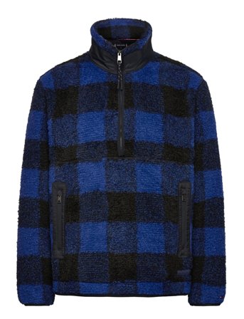Tommy Hilfiger | Teddy Fleece Check Pull Over | XXXL