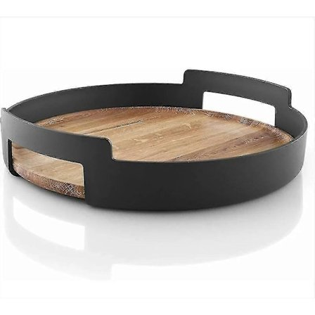 Nordic Kitchen Serveringsbakke, Simpelt og Tidløst Design, Sort