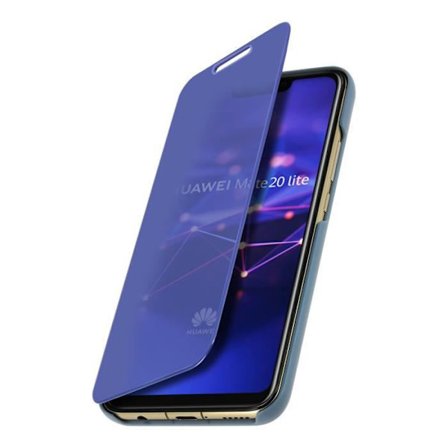 Hus - Huawei - Mate 20 lite - Ultra-tynd - Gennemsigtig klap - Natblå