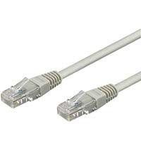 WENTRONIC kabel patch CAT 6 UTP 10m grå UTP bulk