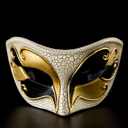 Festmasker Vuxenmasker Festtillbehör Maskeradmasker jul yellow
