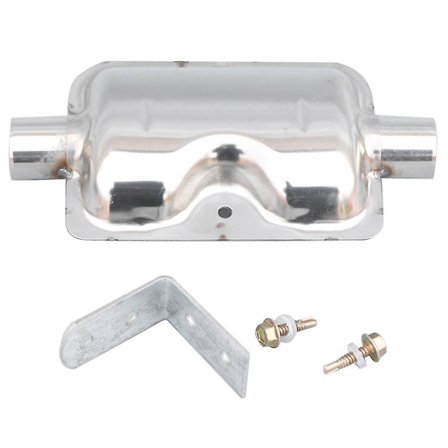 24mm Udstødningsrør Lydpotte til Eberspacher Airtronic D2 D4 D1lc Varmer Rør Lydpotte Udstødningsdæmper Klemmer Beslag