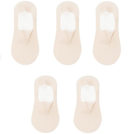 Steps med silikonhäl 5 par