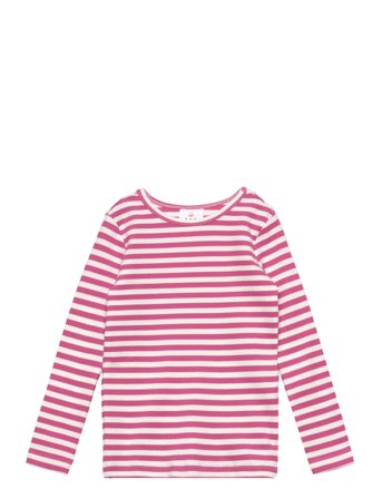 The New Tnmoore L_S Rib Tee - Pink - 158/164